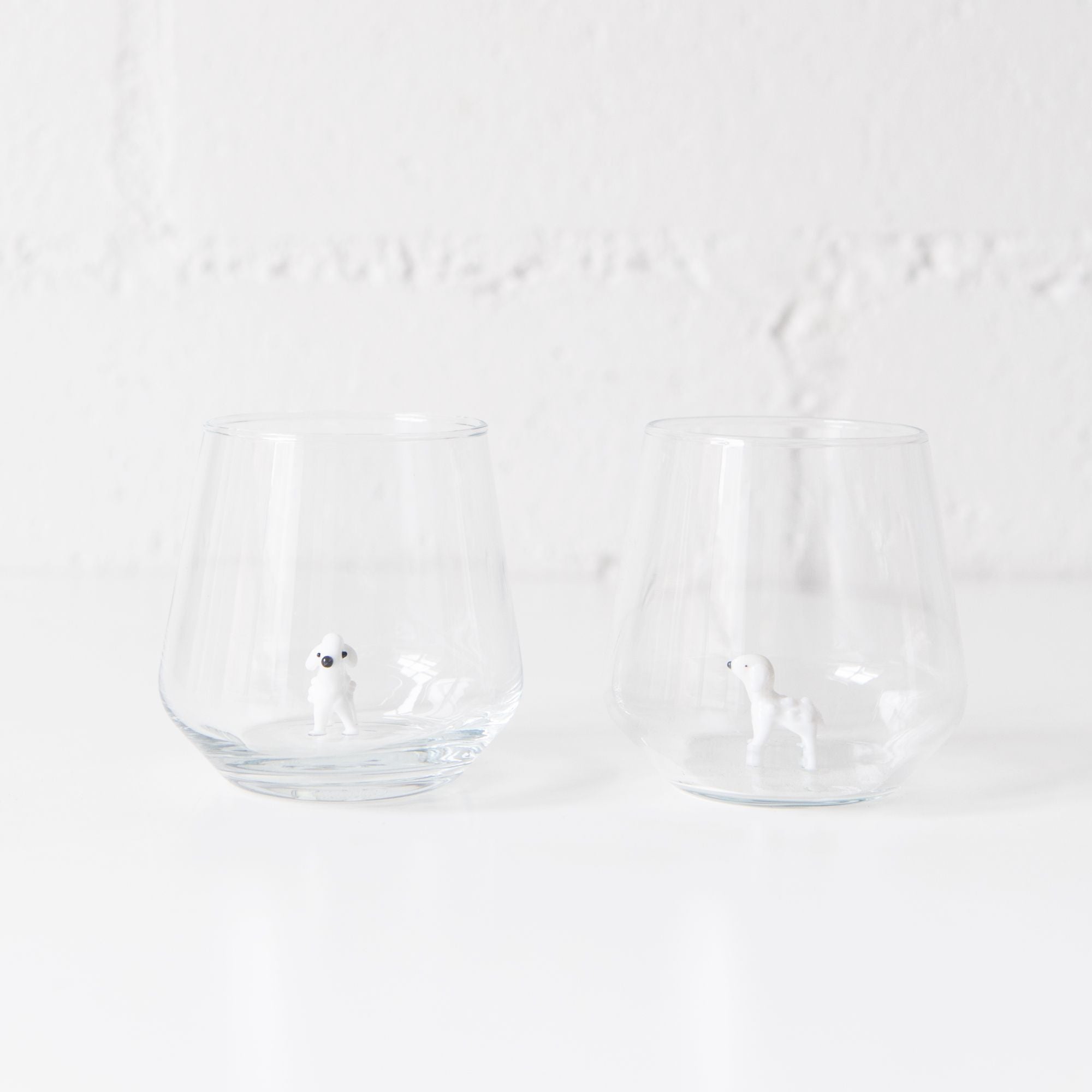 Sheep Drinking Glass, from Minizoo