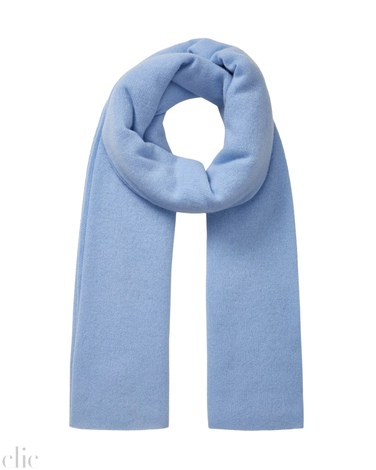 Cashmere Travel Wrap in Blue Vapor, from White and Warren