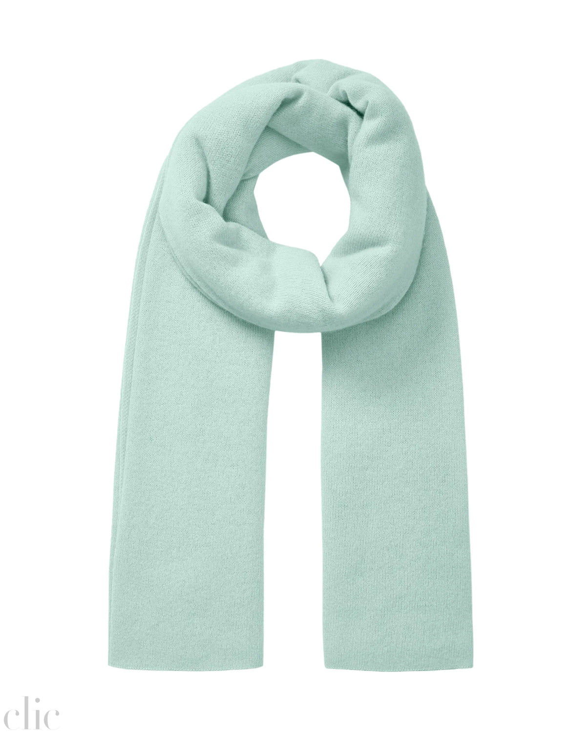 Cashmere Travel Wrap in Light Aqua, from White and Warren
