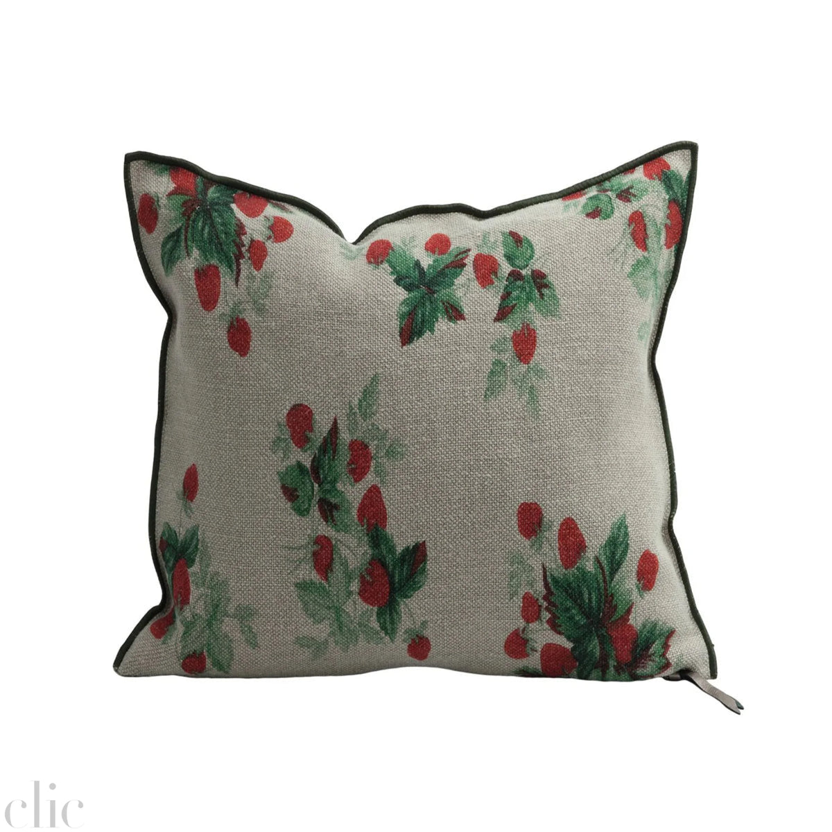 Wabi Sabi Les Fraises Pillow 20x20, from Maison de Vacances