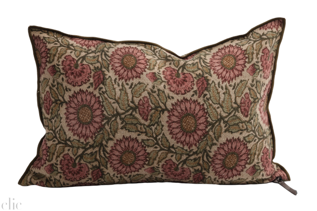 Wabi Sabi Tournesol 16x24 in Rose, from Maison de Vacances
