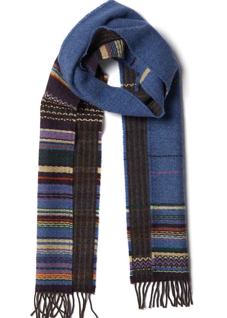 Lavanda Damson Scarf, from Wallace Sewell