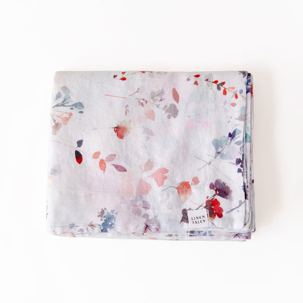 Watercolour Linen Tablecloth, from Linen Tales