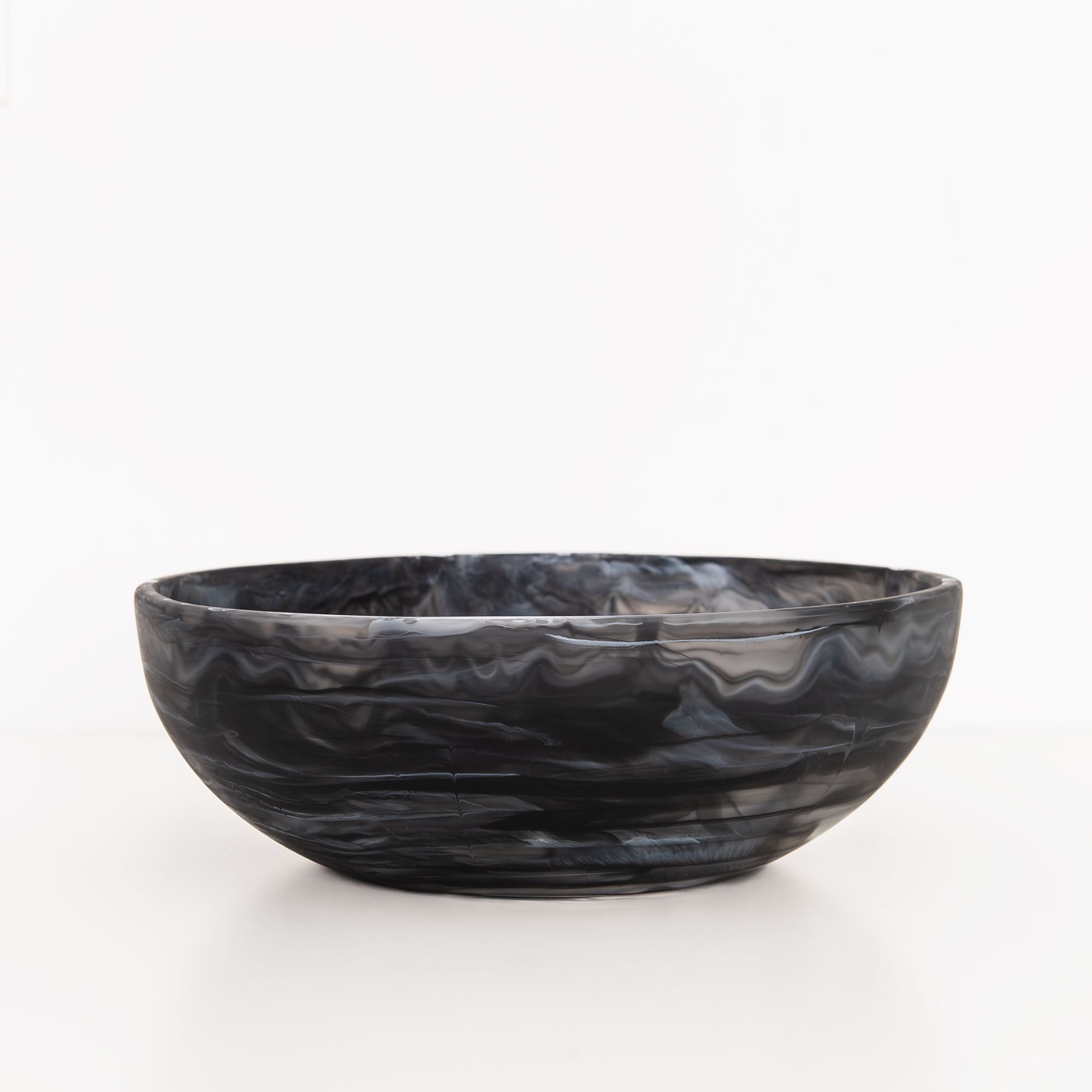 Wave Bowl in Black Swirl, from Nashi Home