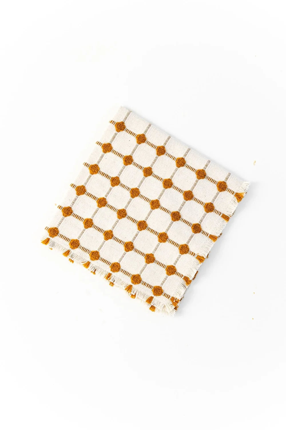 Set of 4 Wicker Napkins in Honey, from Dove and Donkey