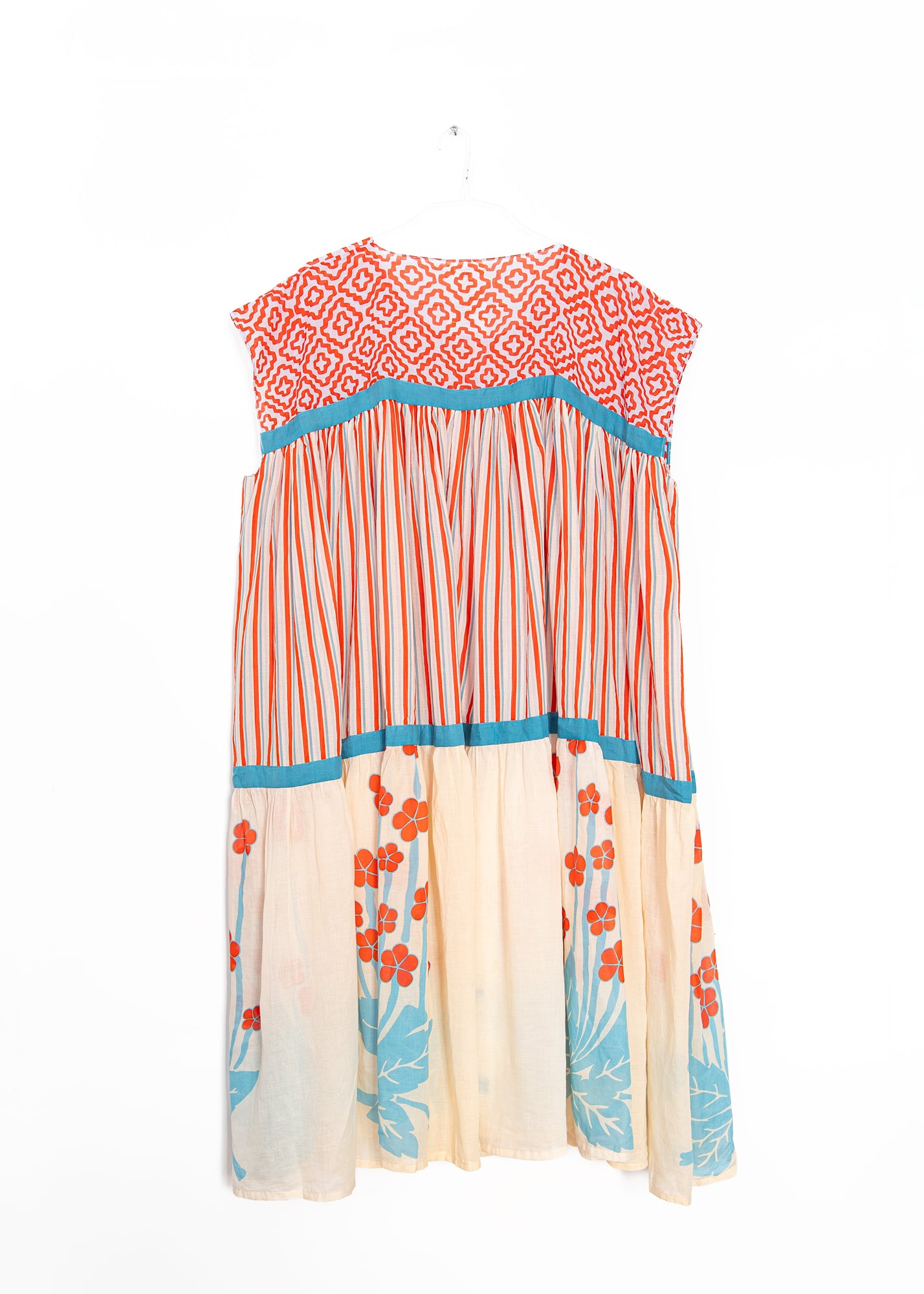 Wind Dress Long in Ice Cube Base, from Yvonne S