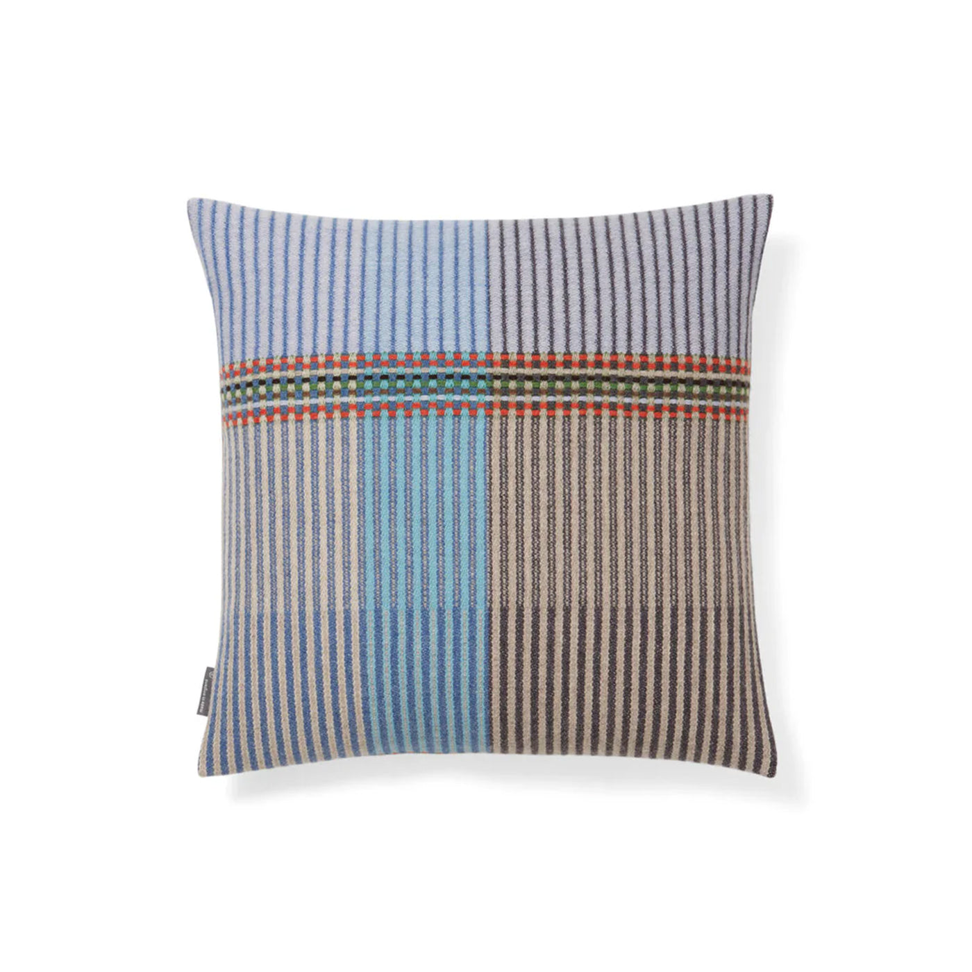 Wollstonecraft Pinstripe Cushion Cover in Pale, from Wallace Sewell