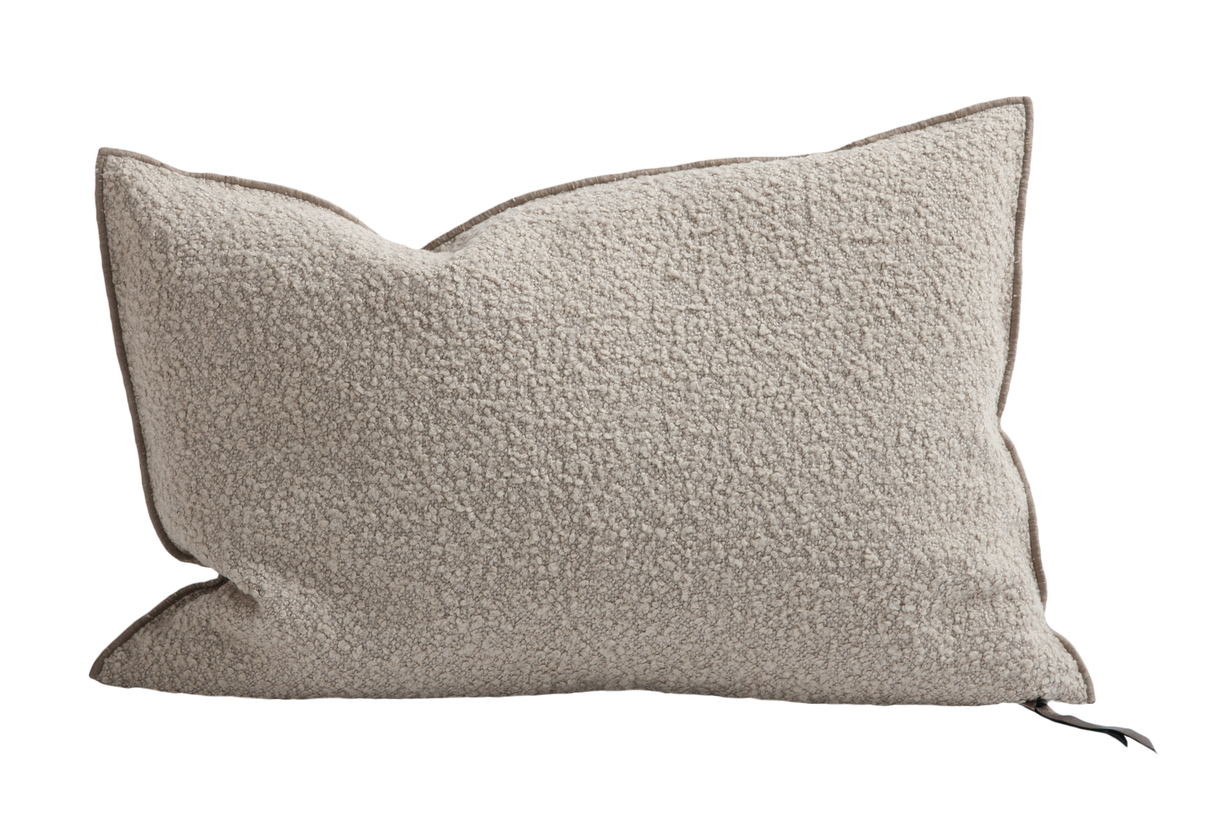 Wooly Vice Versa Pillow 16 x 24 in Natural, from Maison de Vacances