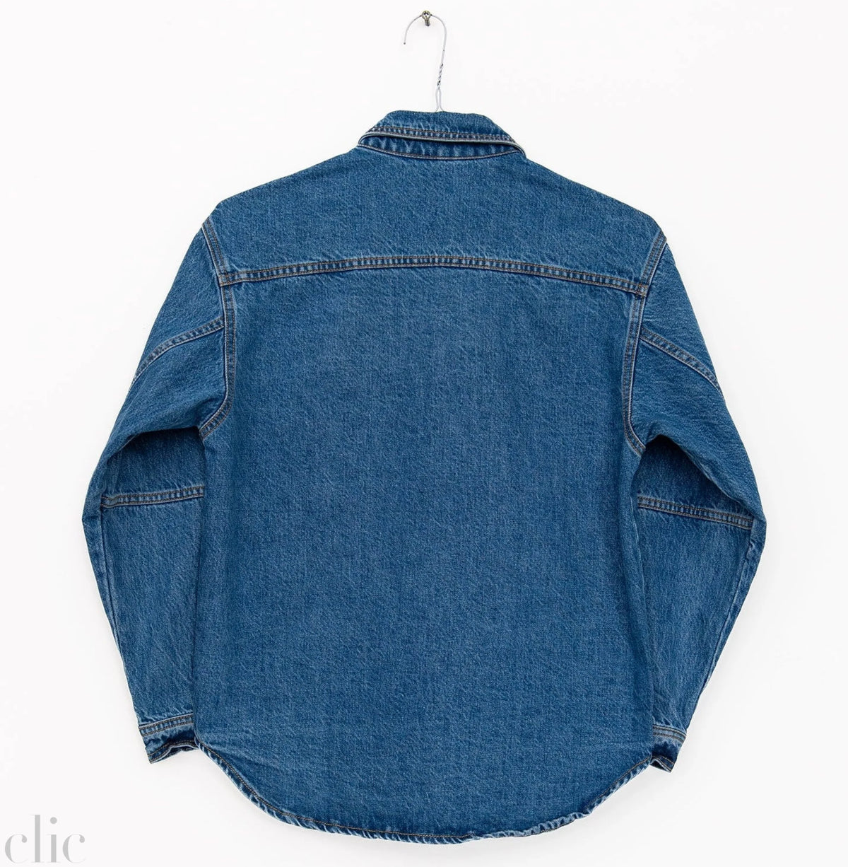 Work Shirt in Medium Blue, from Shaina Mote