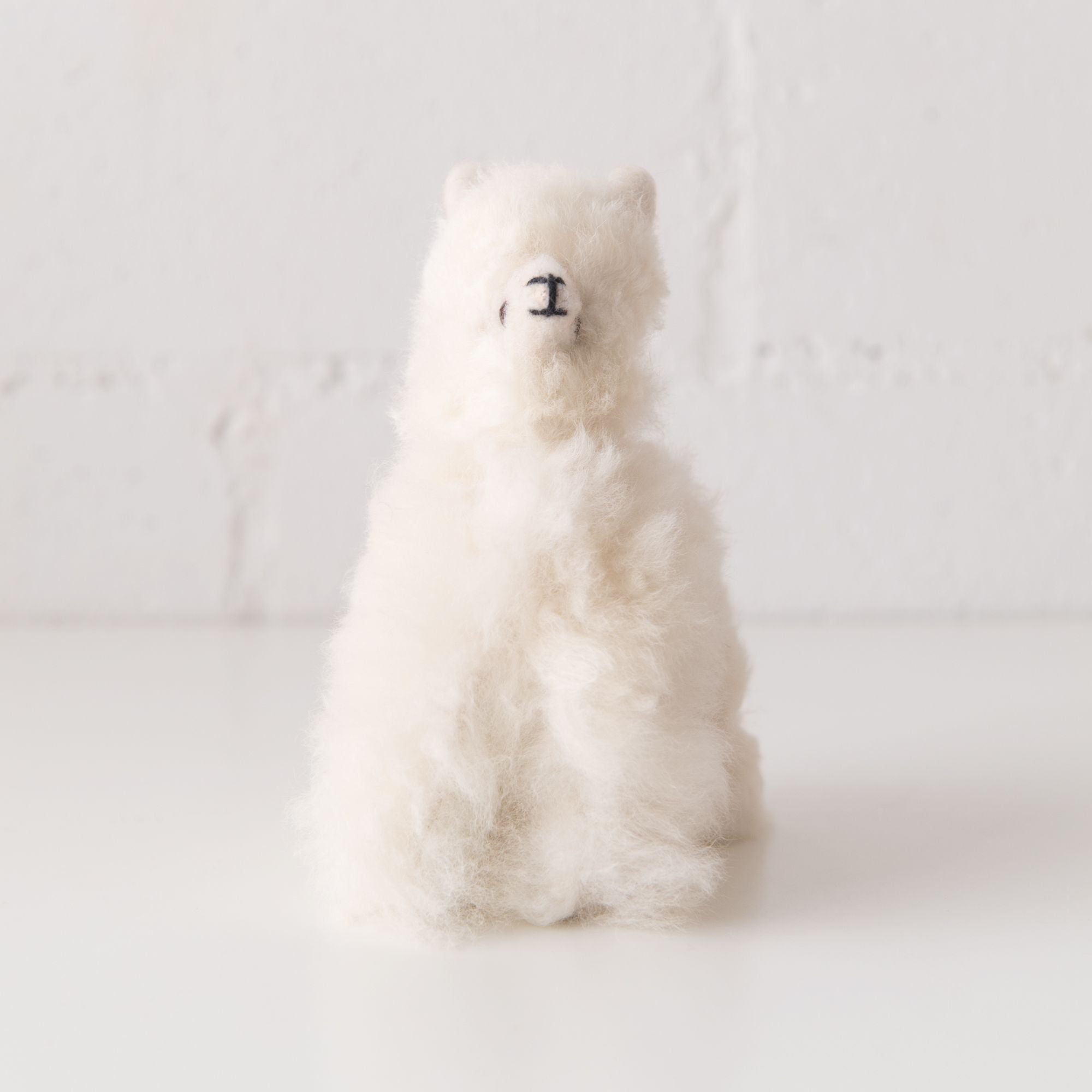 Small Llama in White, from Inpire Peru