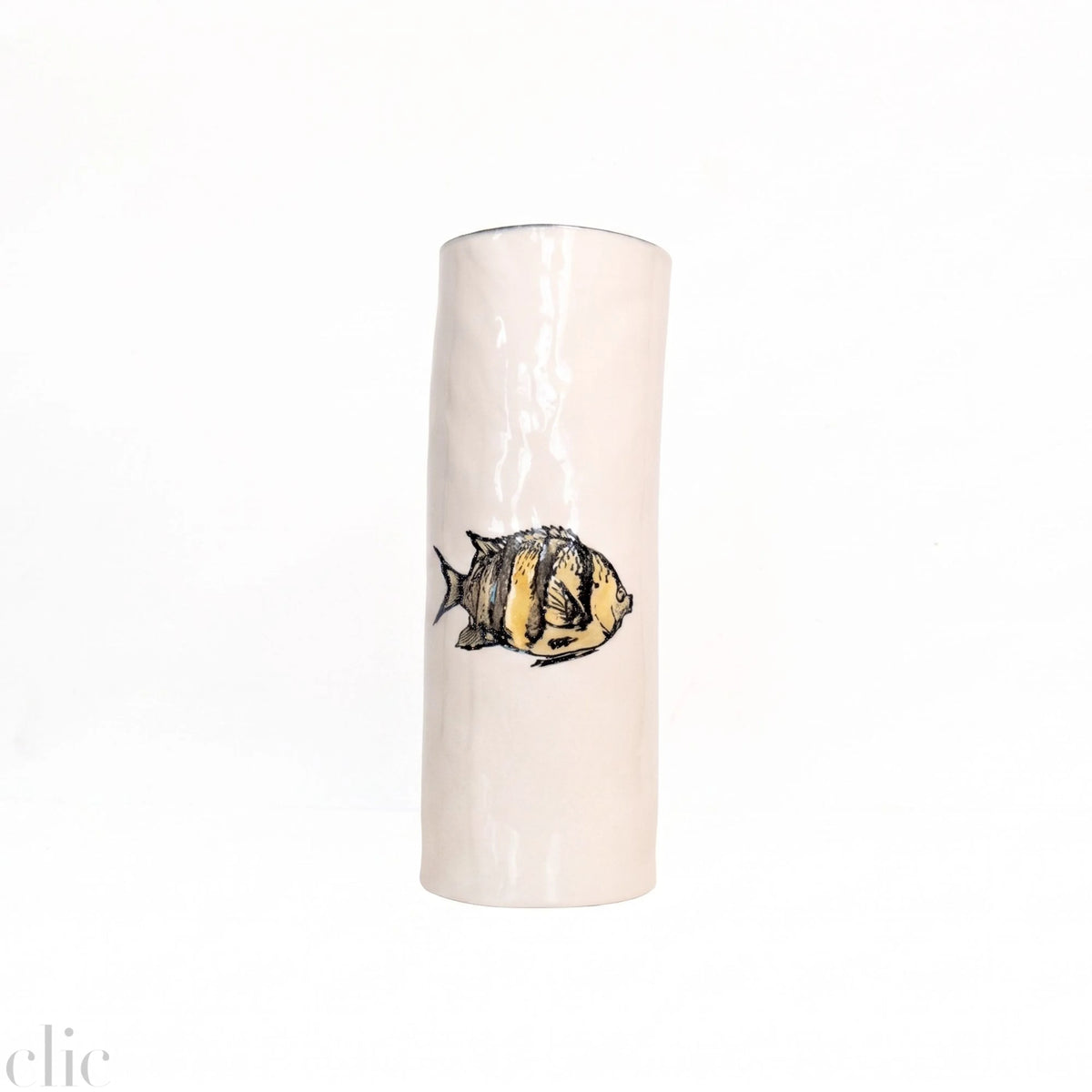 Extra Large Ocean NEro Vase, from Bertozzi