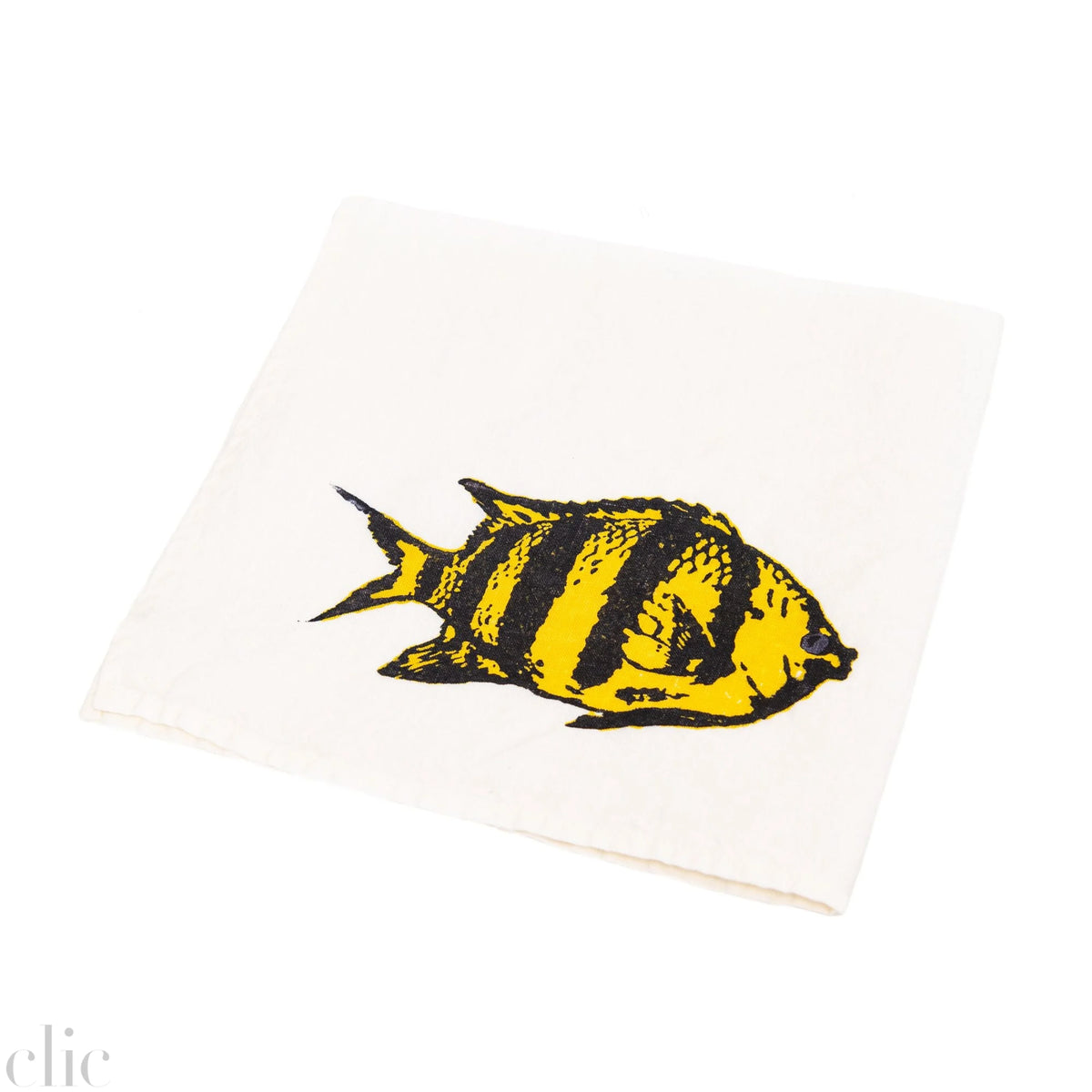 Ocean Napkin in Yellow, from Betrozzi