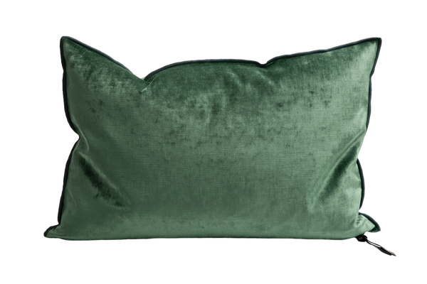 Velvet Pillow 16x24 in Forest, from Maison De Vacances