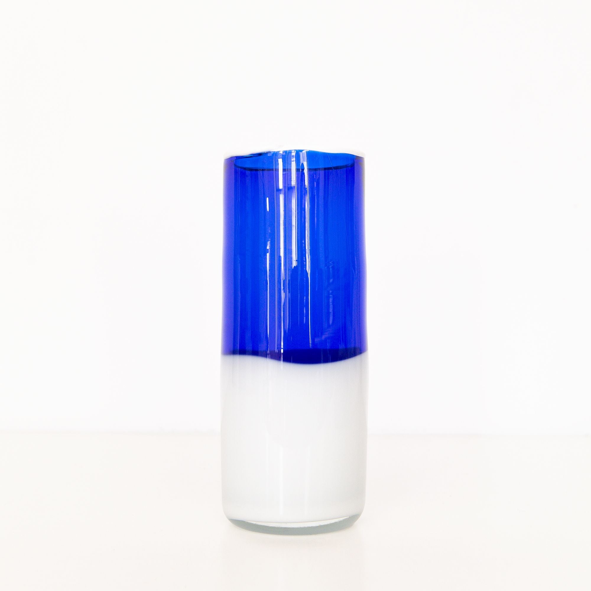 Nordic Collection Vase in Dark Blue, from Terra Glassworks