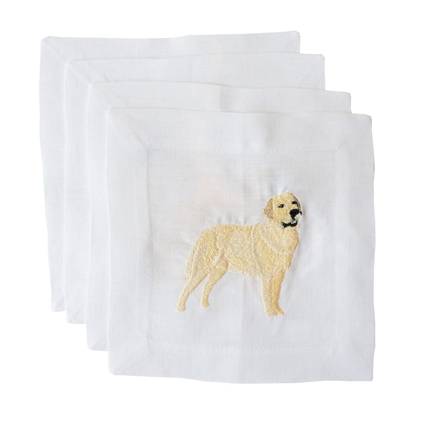 Yellow Lab, Cocktail Napkins, from Lettermade