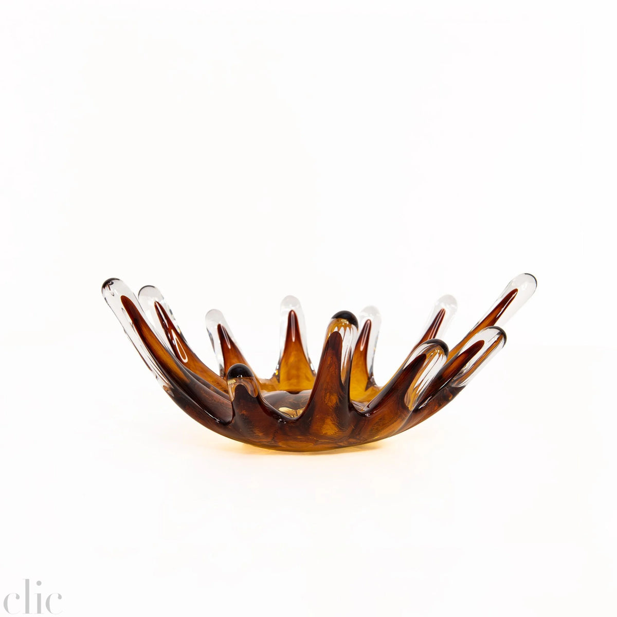 Sunburst Dish in Amber