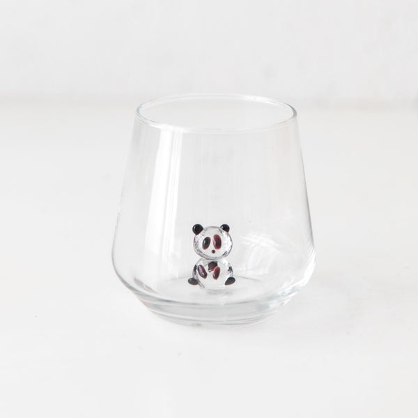 Panda Drinking Glass