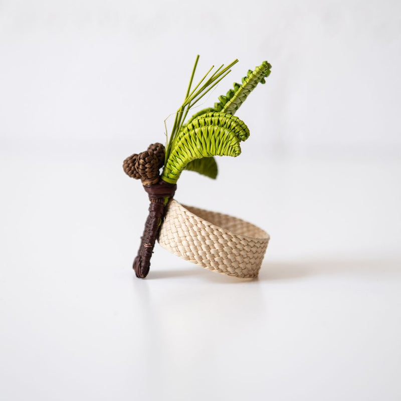 Coconut Tree Napkin Ring, from Coro Cora