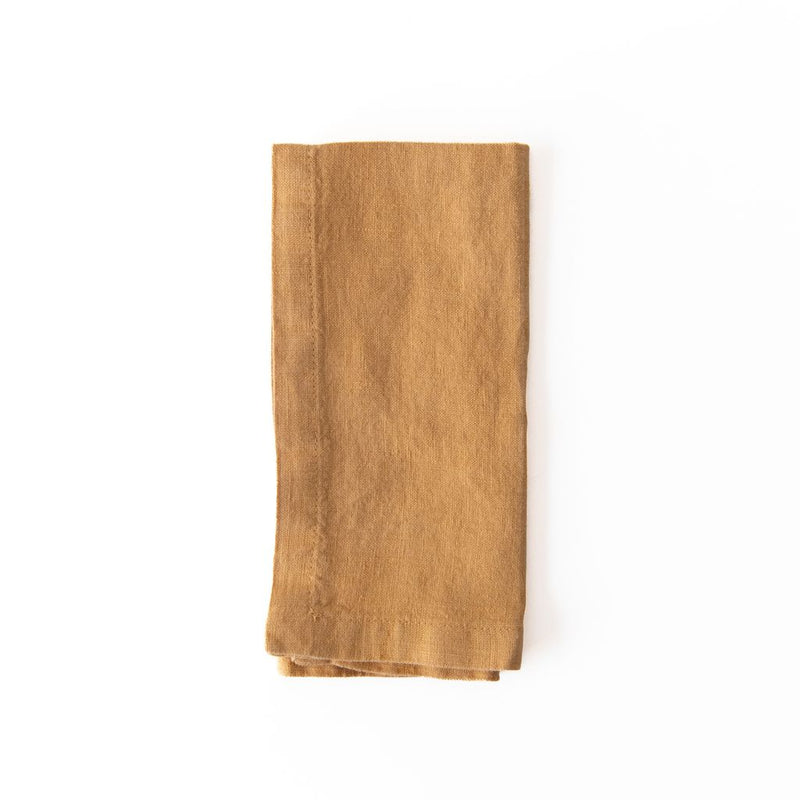 Honey Linen Napkins Set of 2, from Linen Tales