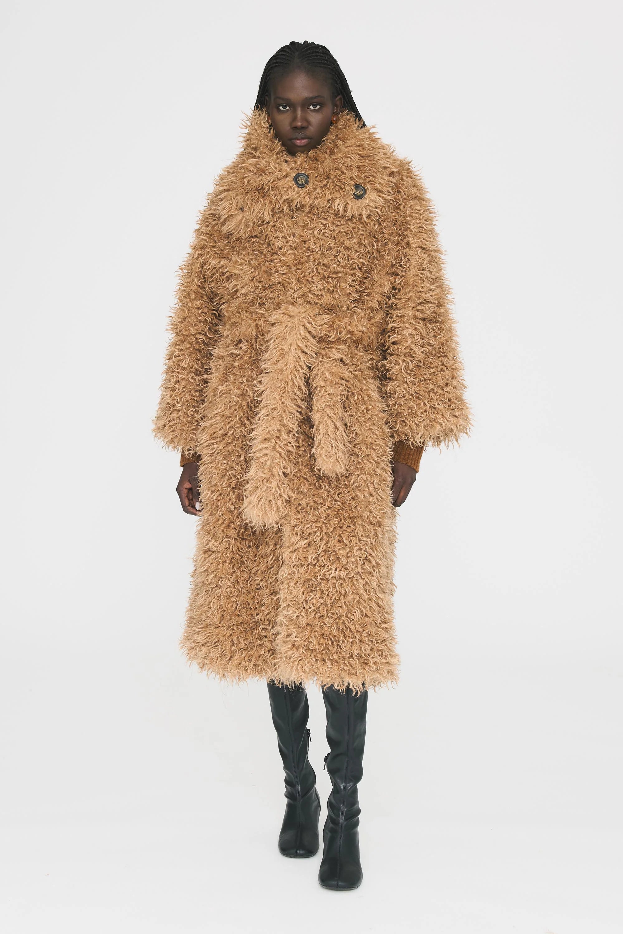 Zoa Coat in Camel, from Antik Batik