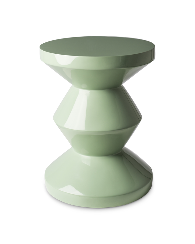 ZIg Zag Stool in Olive