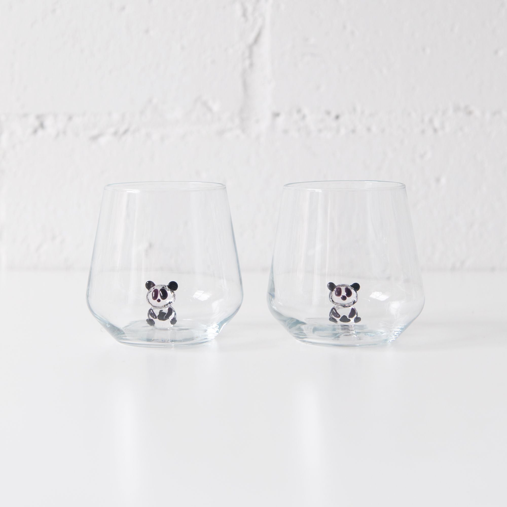Panda Drinking Glass, from Minizoo