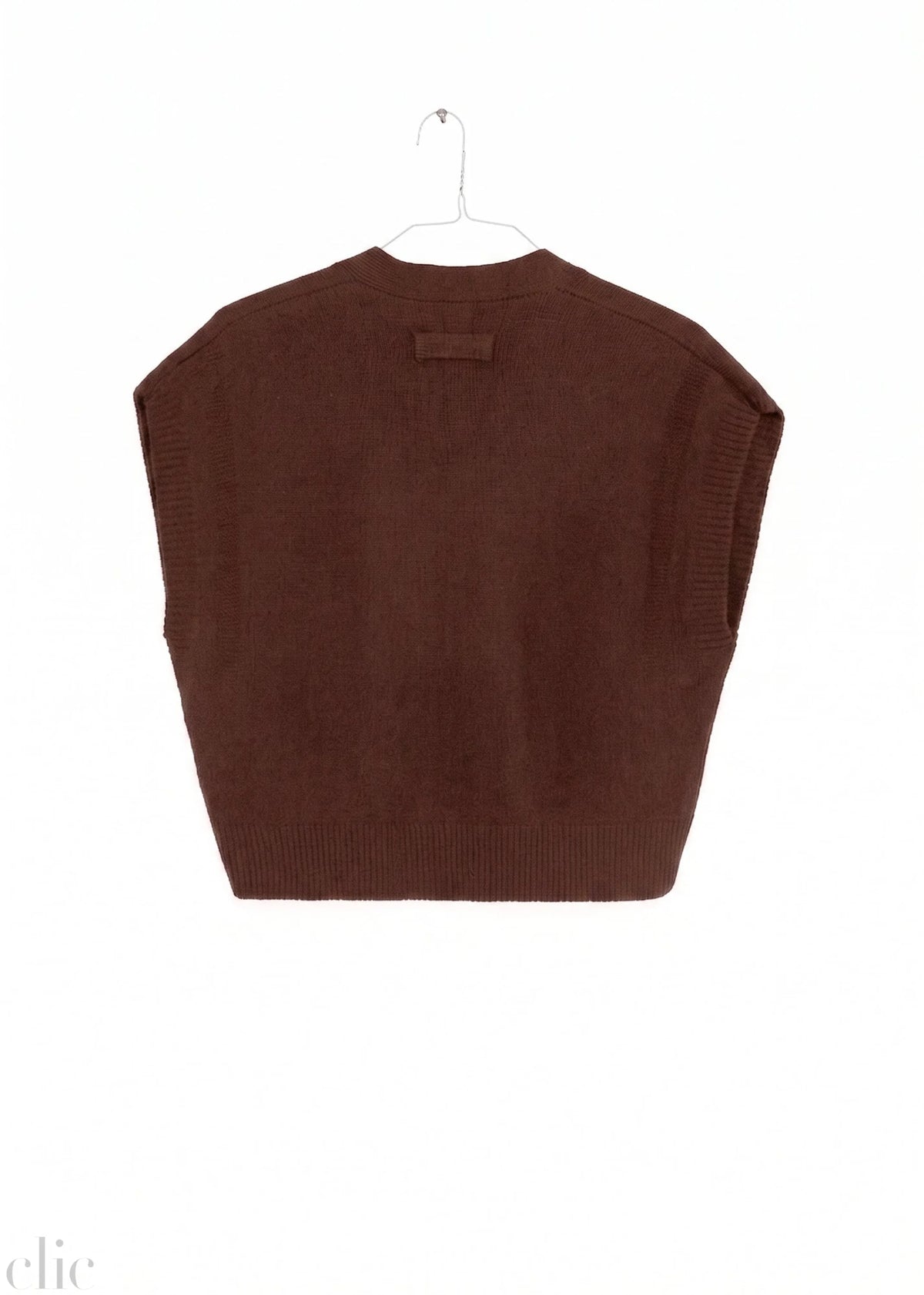 Zoe Knit Top in Brown, from Nicholson & Nicholson