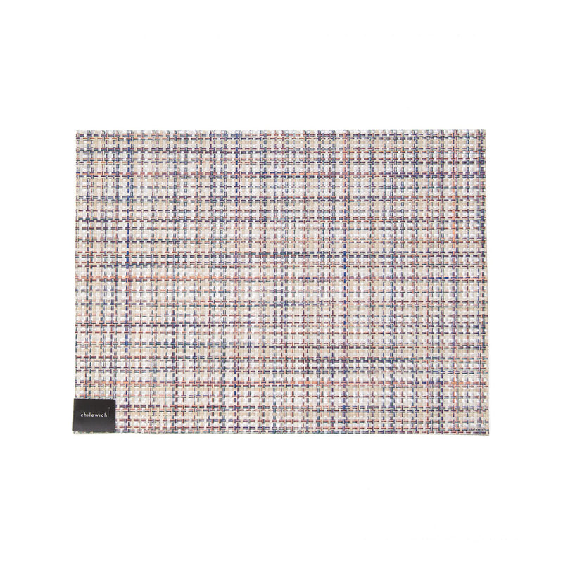 Basketweave Table Mat in Bon Bon, from Chilenwich