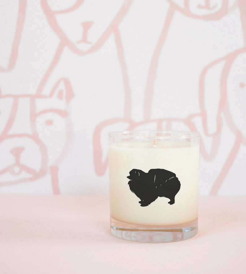 Pomeranian Dog Soy Candle, from Scripted Fragrence