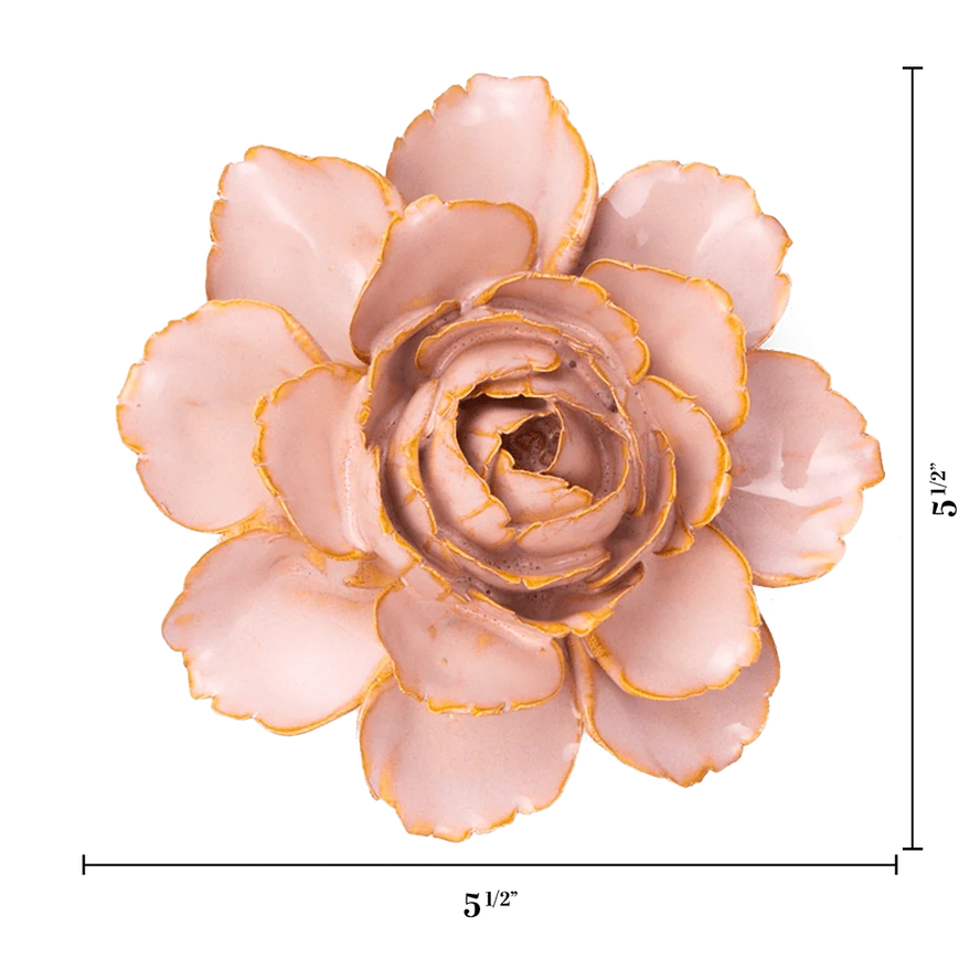 Camellia Flower in Rose Pink, from Chive