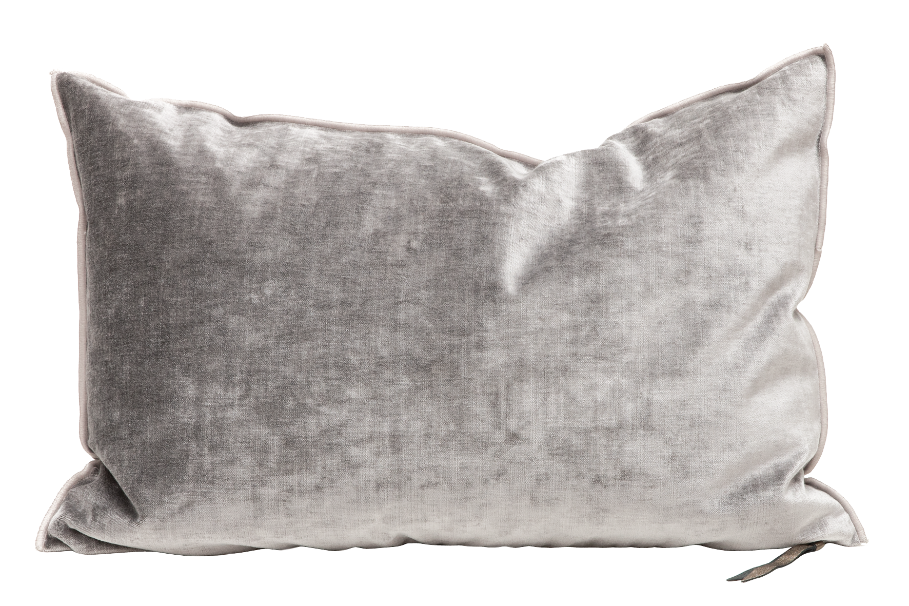 Velvet Pillow 16x24 in Ardoise, from Maison De Vacances