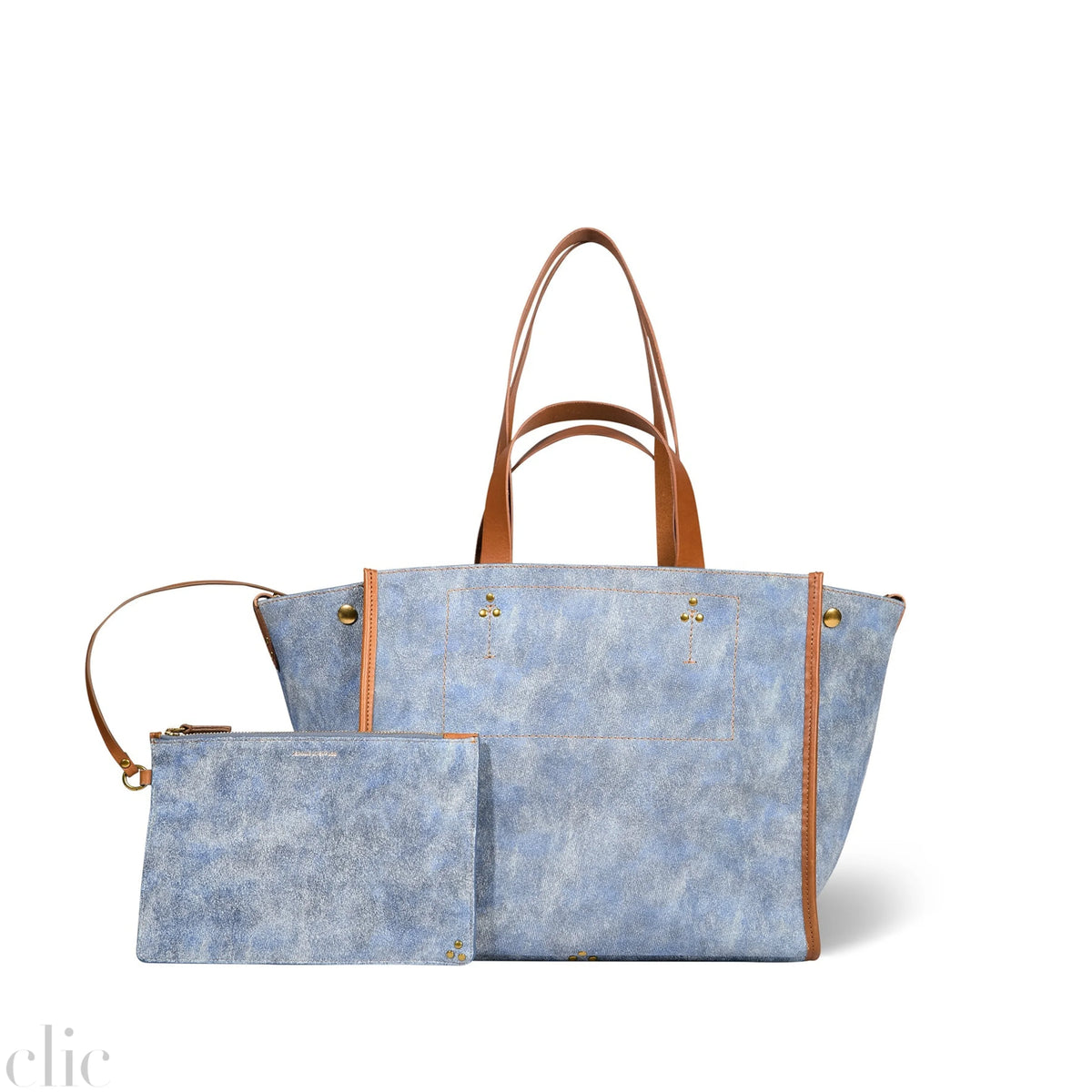 Leon M Washed Jeans Bag, from Jerome Dreyfuss