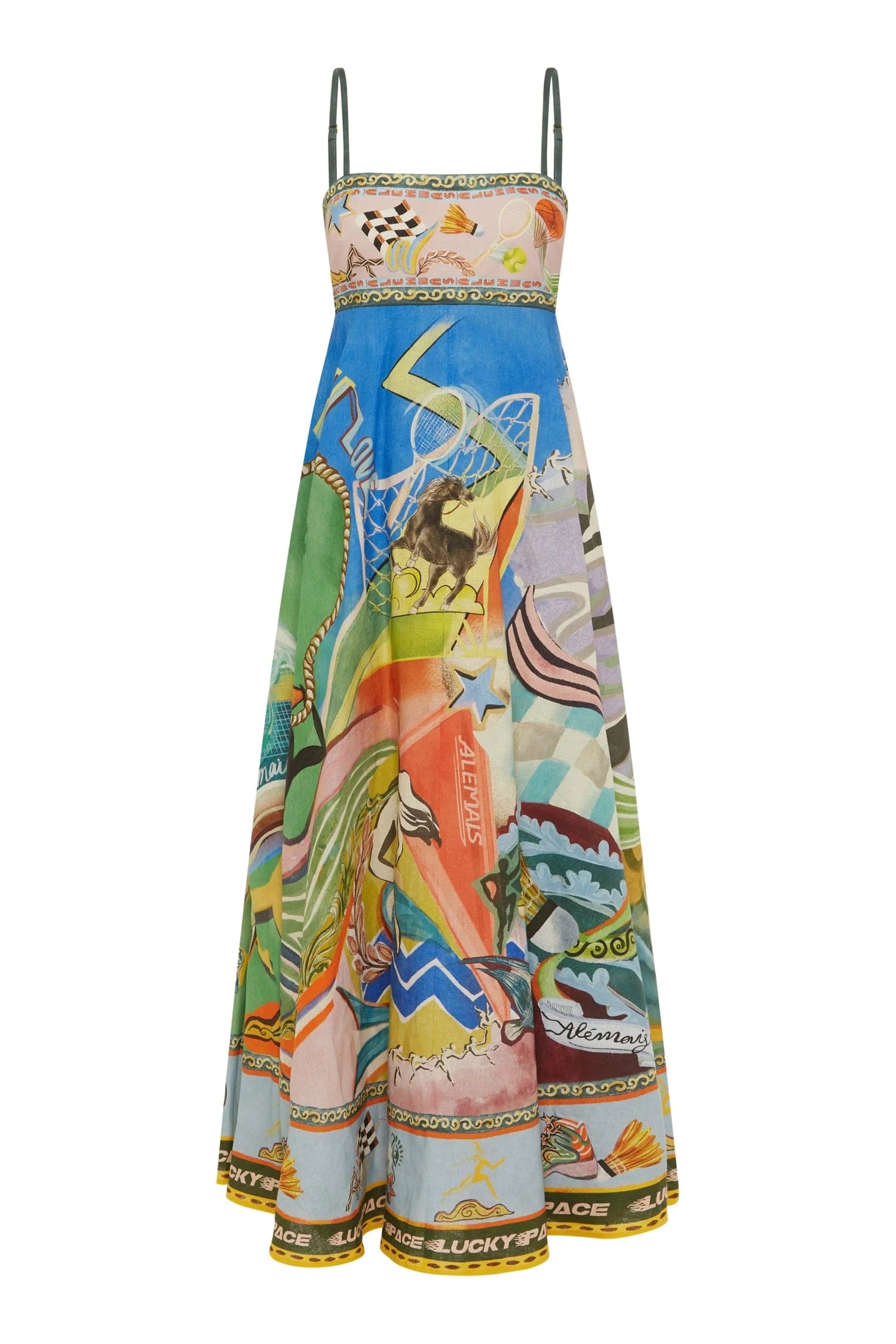 Lucky Pace Sundress, from Alemais