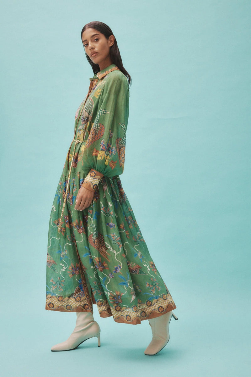 Birdie Shirtdress, from Alemais