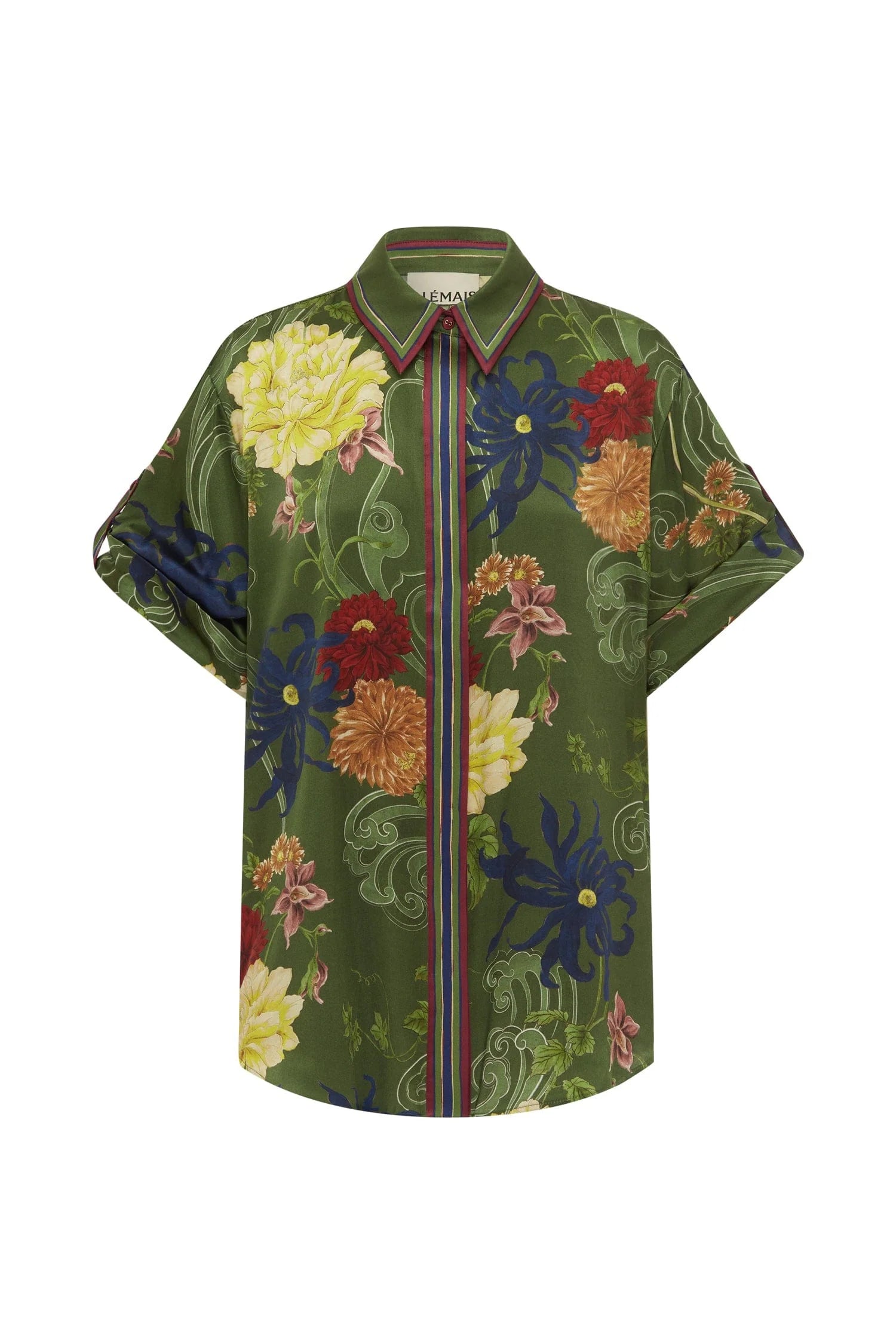 Avery Silk Shirt, from Alemais