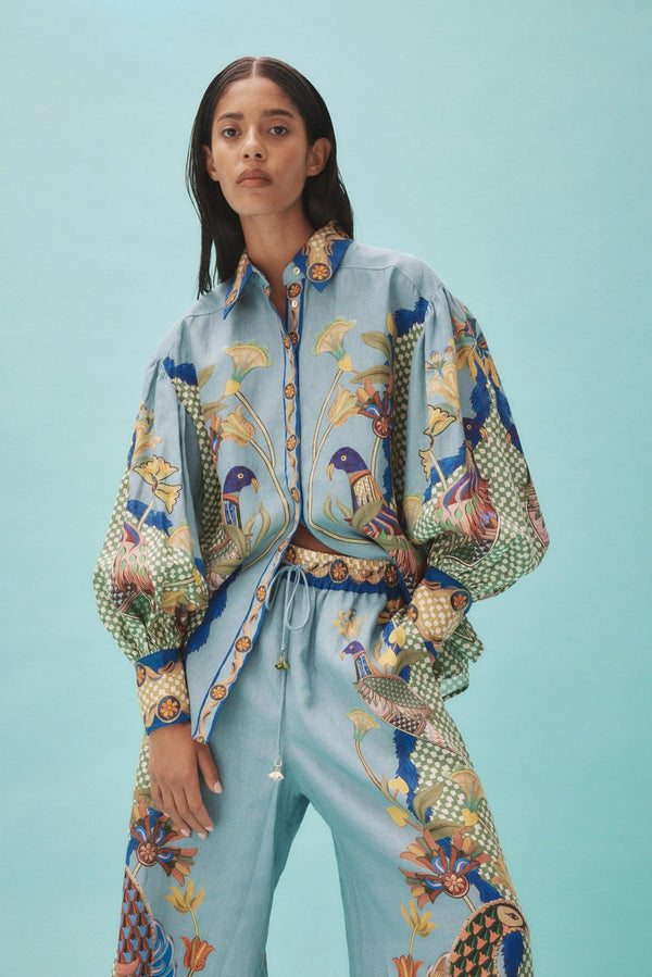 Gilly Shirt, from Alemais