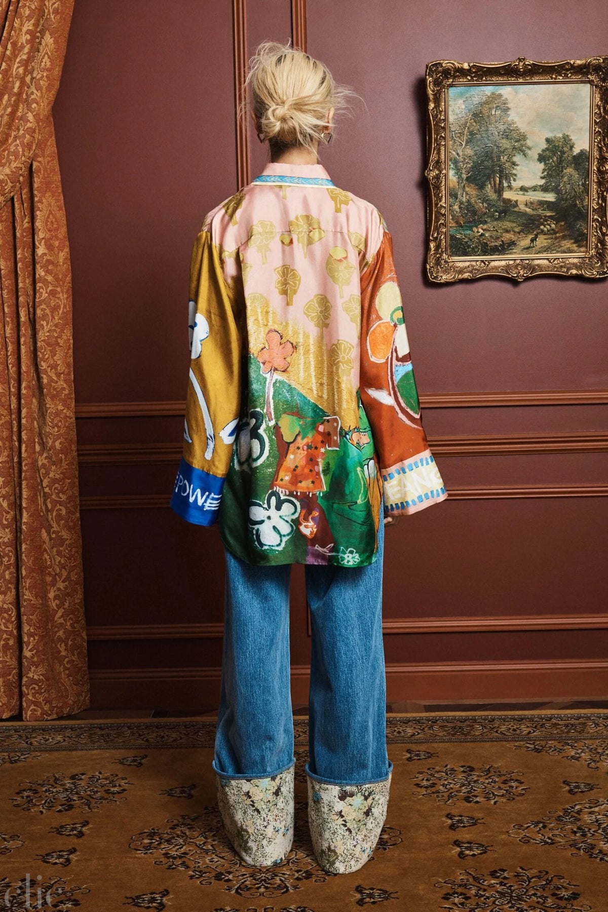 Mlak Silk Shirt, from Alemais