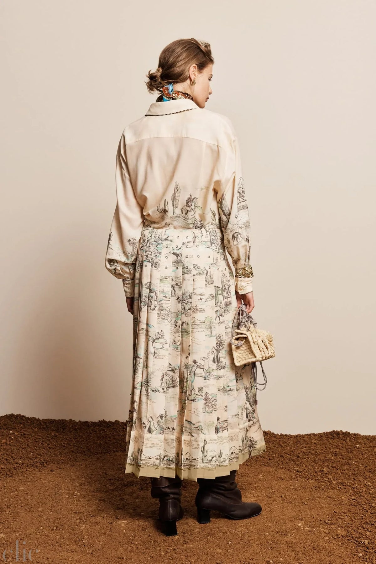Scout Skirt in Cream, from Alemais