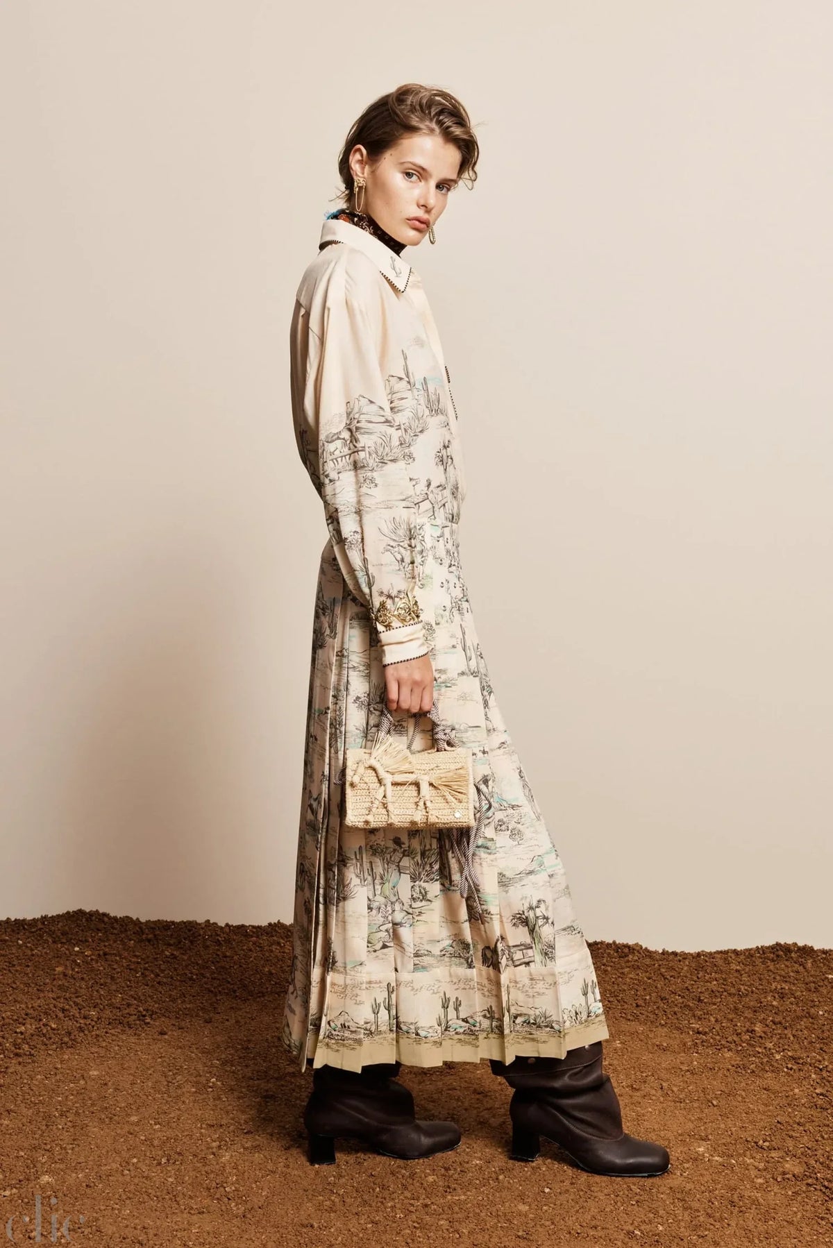 Scout Skirt in Cream, from Alemais