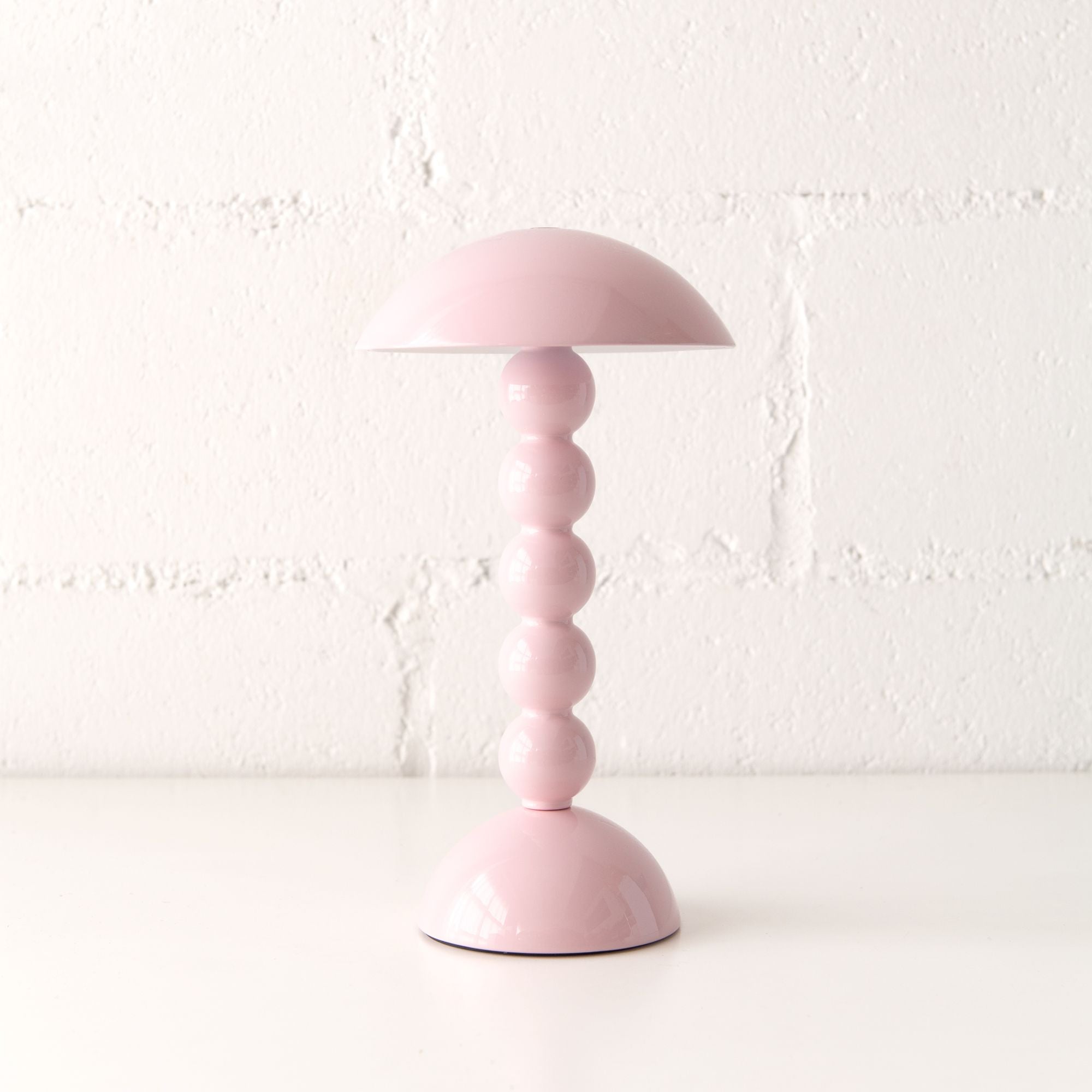 Bobbin LED Lamp in Pale Pink, from Addison Ross