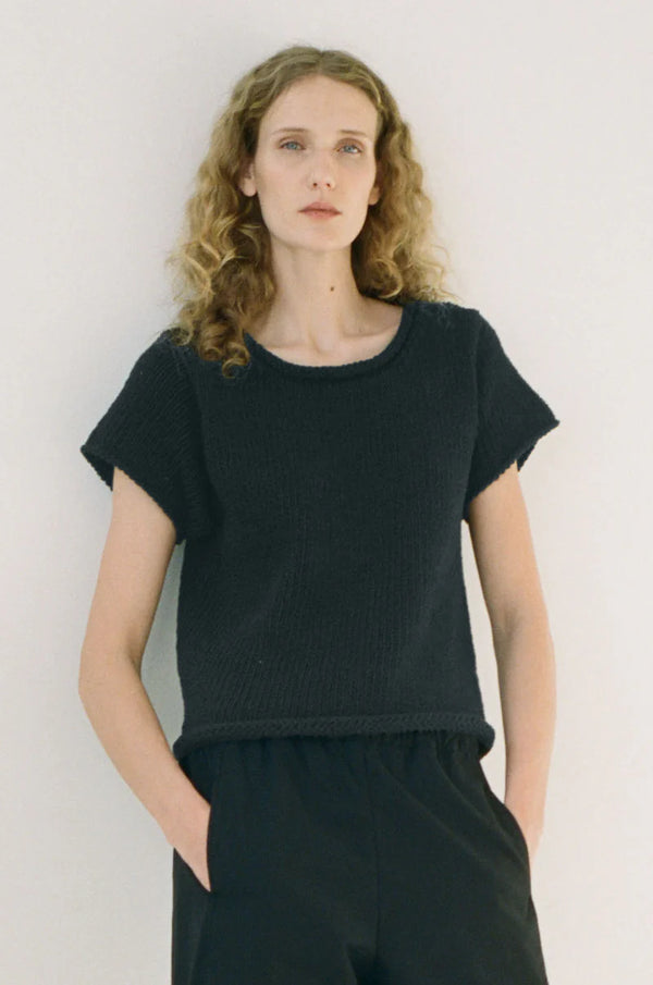 Artesia Top in Navy, from Shaina Mote