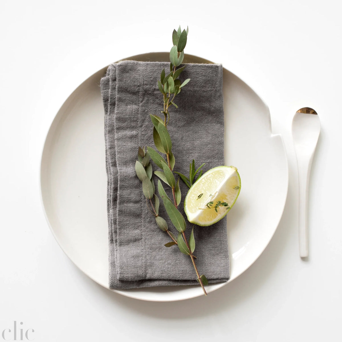 Ash Napkin Set of 2, from Linen Tales