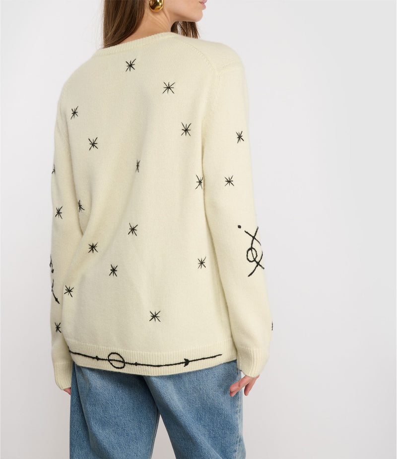 Astral Sweater in Blanc, from Kujten