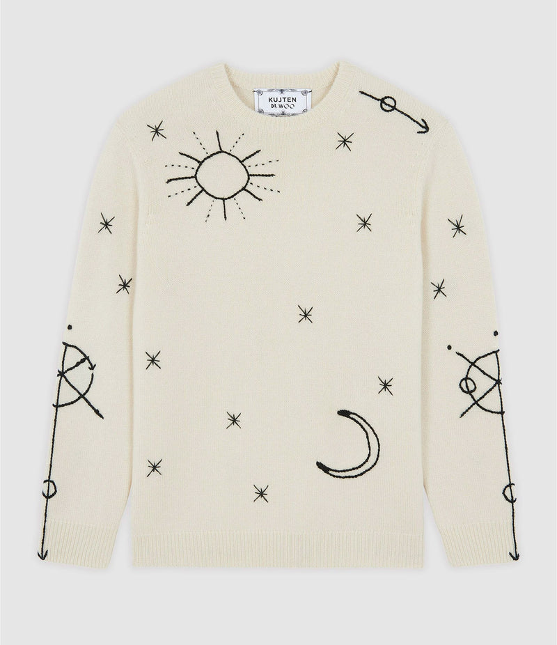 Astral Sweater in Blanc, from Kujten