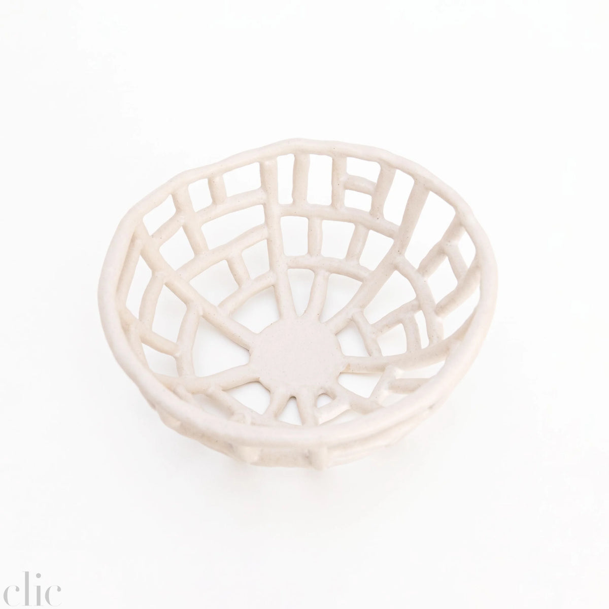 Large Compotier Bowl in White