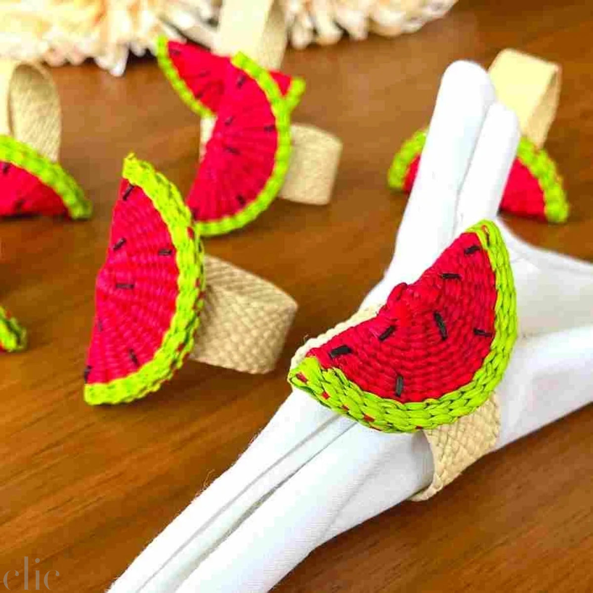Watermelon Napkin Rings