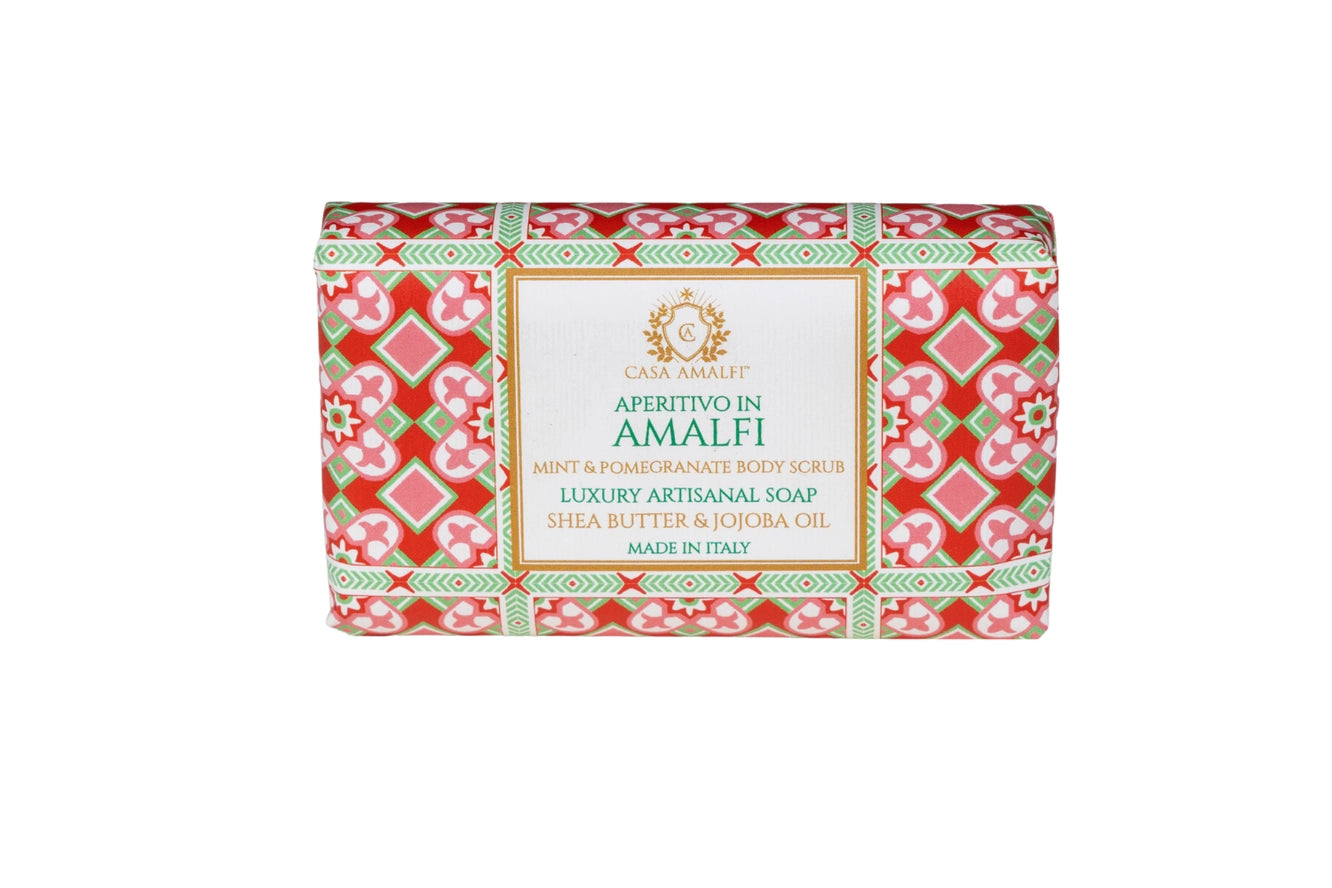 Aperitivo in Amalfi Mint & Pomegranate Bar Soap, from Casa Amalfi