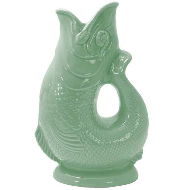 Gluggle Jug in Sage Green, from The Original Gluggle Jug