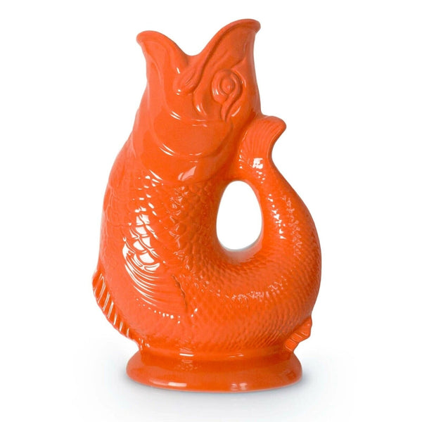 Gluggle Jug in Orange, from The Original Gluggle Jug