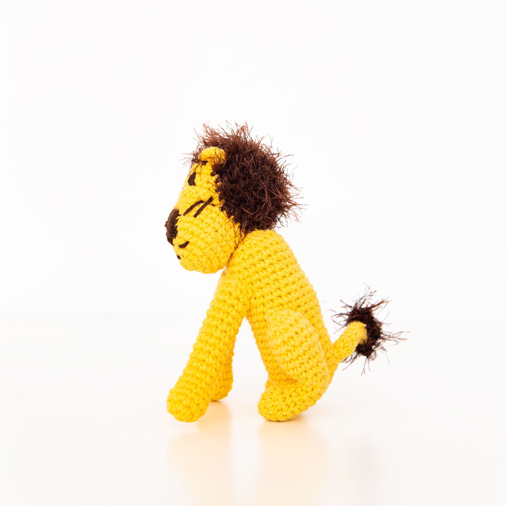 Hand Crochet Lion, from Ware of the Dog